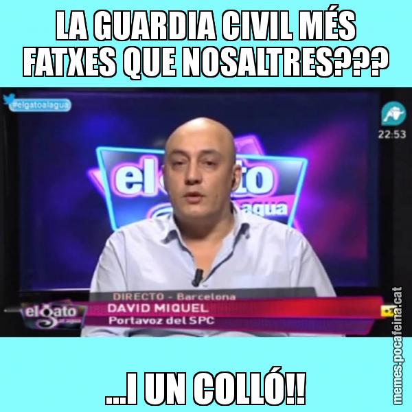LA GUARDIA CIVIL MÉS FATXES QUE NOSALTRES??? ...I UN COLLÓ!!