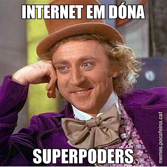 INTERNET EM DÓNA SUPERPODERS