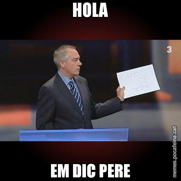HOLA EM DIC PERE - Navarro Paper