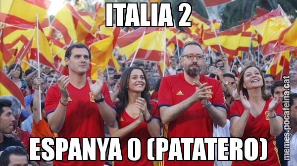 ITALIA 2 ESPANYA 0 (PATATERO)