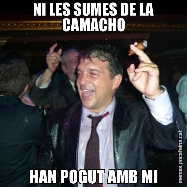 NI LES SUMES DE LA CAMACHO HAN POGUT AMB MI - Laporta de Festa
