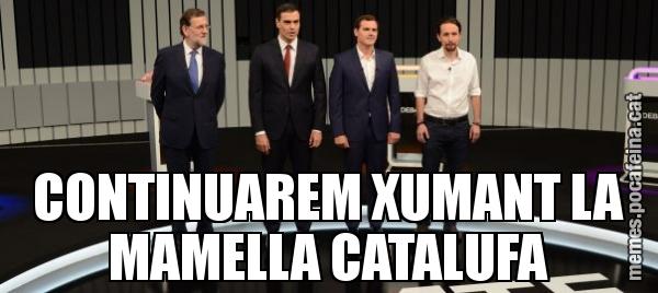 CONTINUAREM XUMANT LA MAMELLA CATALUFA