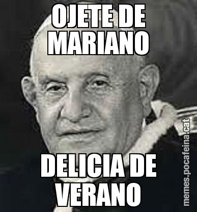 OJETE DE MARIANO DELICIA DE VERANO