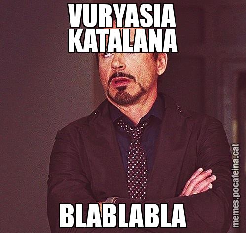 VURYASIA KATALANA BLABLABLA