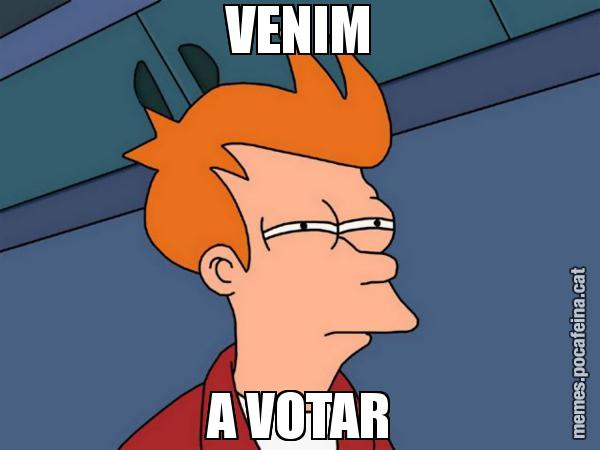 VENIM A VOTAR - Futurama Fry