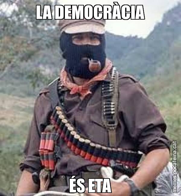 LA DEMOCRÀCIA ÉS ETA