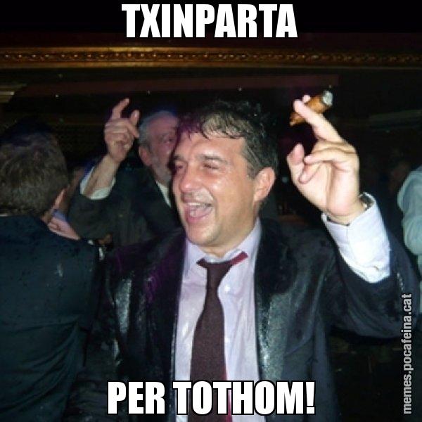 TXINPARTA PER TOTHOM! - Laporta de Festa