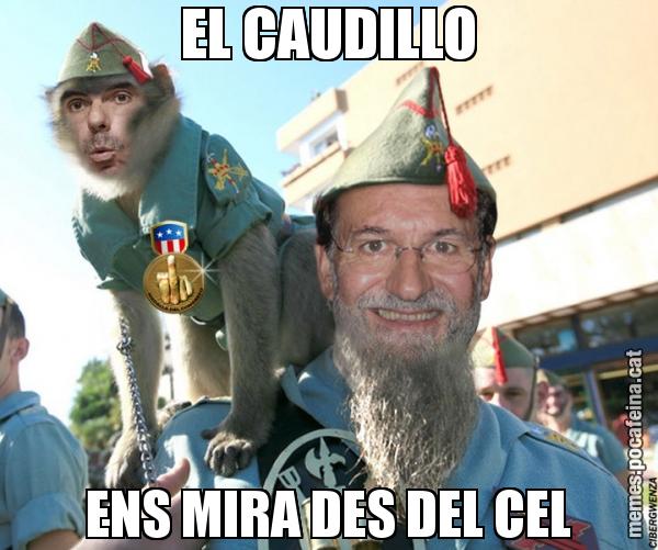 EL CAUDILLO ENS MIRA DES DEL CEL