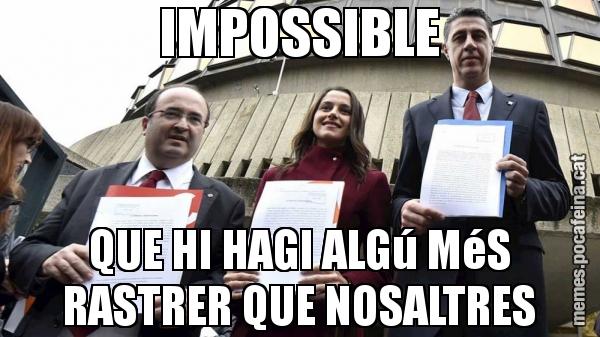 IMPOSSIBLE QUE HI HAGI ALGú MéS RASTRER QUE NOSALTRES
