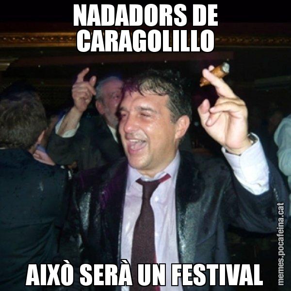 NADADORS DE CARAGOLILLO AIXÒ SERÀ UN FESTIVAL - Laporta de Festa