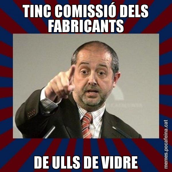 TINC COMISSIÓ DELS FABRICANTS DE ULLS DE VIDRE - Felip Puig
