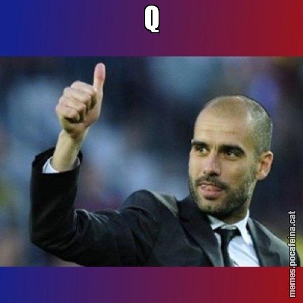 Q - Pep Guardiola