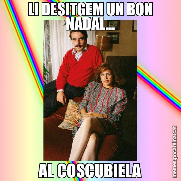 LI DESITGEM UN BON NADAL... AL COSCUBIELA - La Familia Ansar