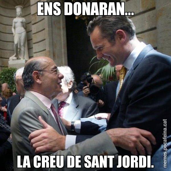 ENS DONARAN... LA CREU DE SANT JORDI. - Millet i Urdangarin