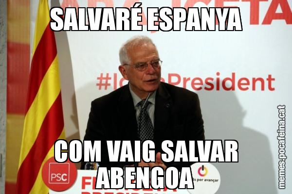 SALVARÉ ESPANYA COM VAIG SALVAR ABENGOA