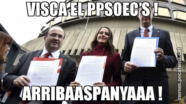 VISCA EL PPSOEC’S ! ARRIBAASPANYAAA !