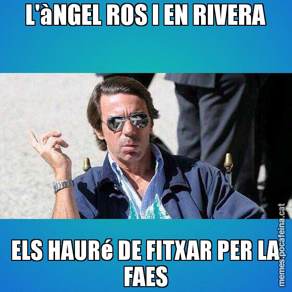 L'àNGEL ROS I EN RIVERA ELS HAURé DE FITXAR PER LA FAES - Aznar Lupas