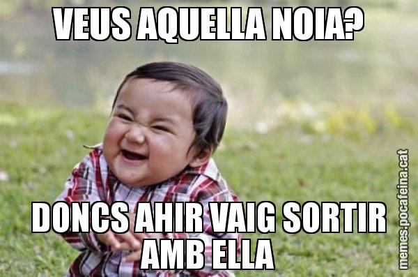 VEUS AQUELLA NOIA? DONCS AHIR VAIG SORTIR AMB ELLA - El diabòlic nen asiàtic
