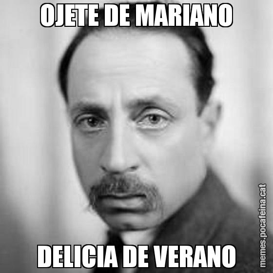 OJETE DE MARIANO DELICIA DE VERANO