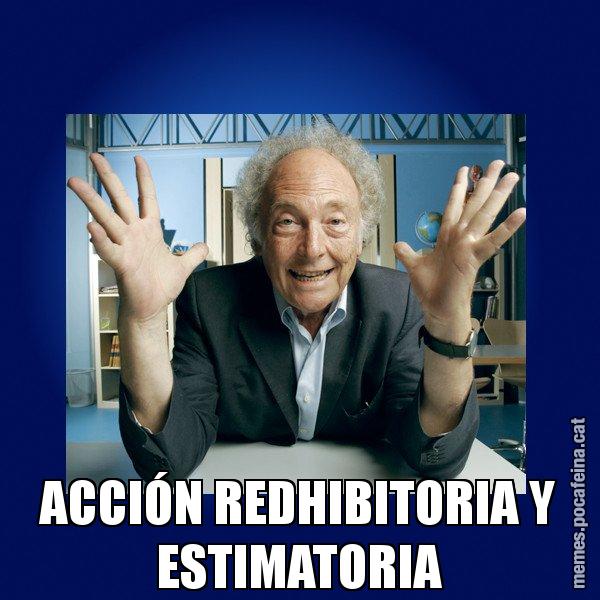 ACCIÓN REDHIBITORIA Y ESTIMATORIA - Eduard Punset