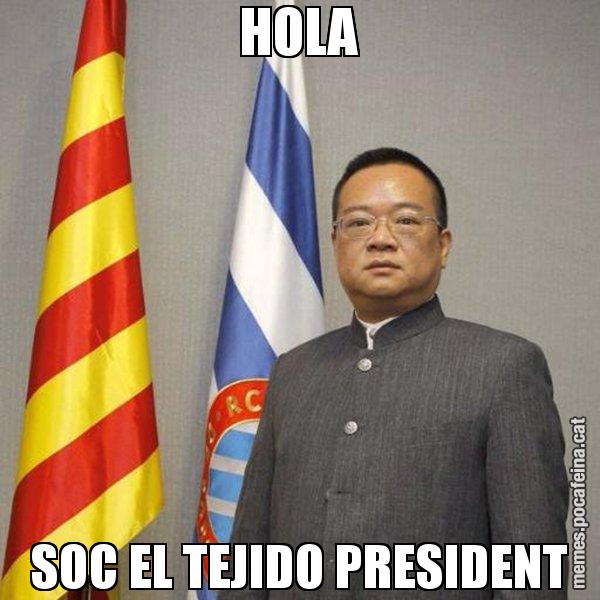 HOLA SOC EL TEJIDO PRESIDENT - Chen Yansheng