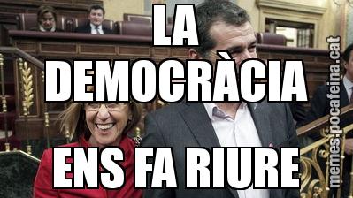 LA DEMOCRÀCIA ENS FA RIURE