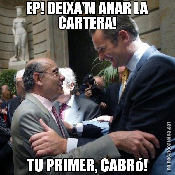 EP! DEIXA'M ANAR LA CARTERA! TU PRIMER, CABRó! - Millet i Urdangarin