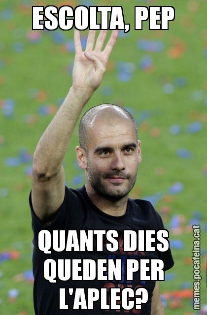 ESCOLTA, PEP QUANTS DIES QUEDEN PER L'APLEC?