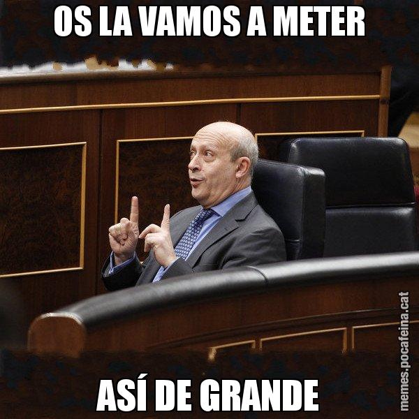 OS LA VAMOS A METER ASÍ DE GRANDE - Ministre Wert