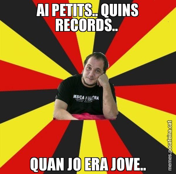 AI PETITS.. QUINS RECORDS..  QUAN JO ERA JOVE.. - David Fernàndez
