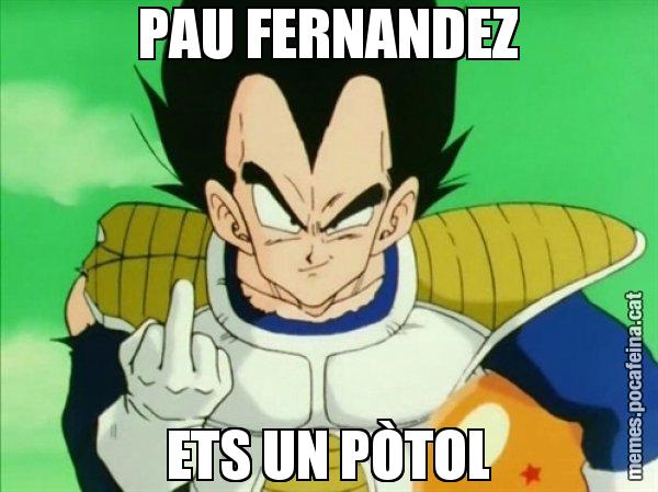 PAU FERNANDEZ ETS UN PÒTOL - Vegeta