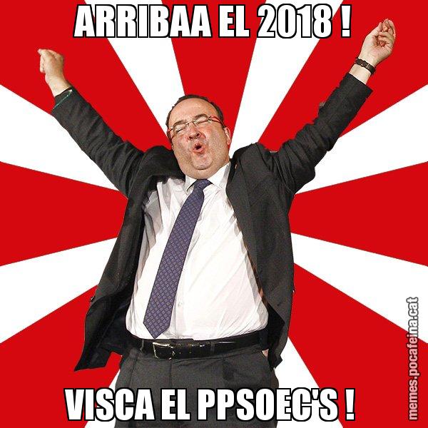 ARRIBAA EL 2018 ! VISCA EL PPSOEC'S ! - Miquel Iceta - 27S