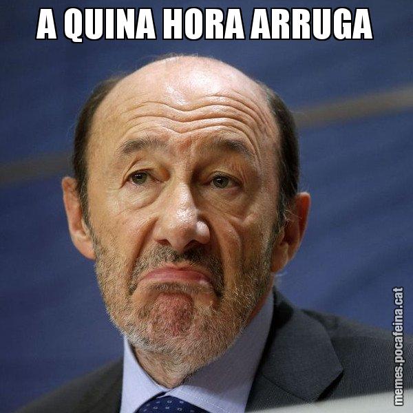 A QUINA HORA ARRUGA - Rubalcaba