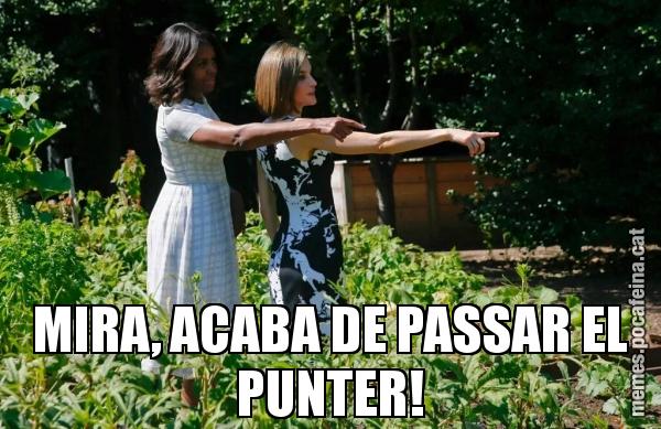 MIRA, ACABA DE PASSAR EL PUNTER!