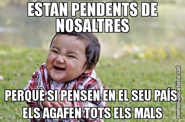 ESTAN PENDENTS DE NOSALTRES PERQUÈ SI PENSEN EN EL SEU PAÍS, ELS AGAFEN TOTS ELS MALS - El diabòlic nen asiàtic