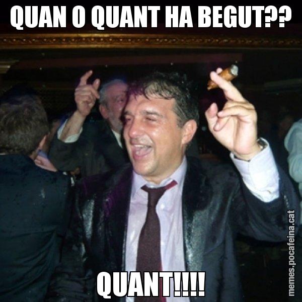 QUAN O QUANT HA BEGUT?? QUANT!!!! - Laporta de Festa