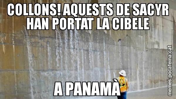 COLLONS! AQUESTS DE SACYR HAN PORTAT LA CIBELE A PANAMÀ