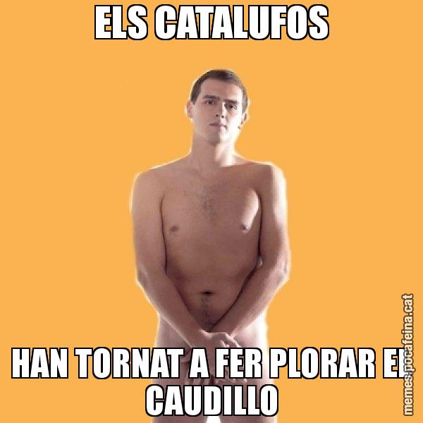 ELS CATALUFOS HAN TORNAT A FER PLORAR EL CAUDILLO - Albert Rivera