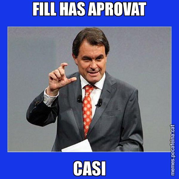 FILL HAS APROVAT CASI - Artur Mas Titola