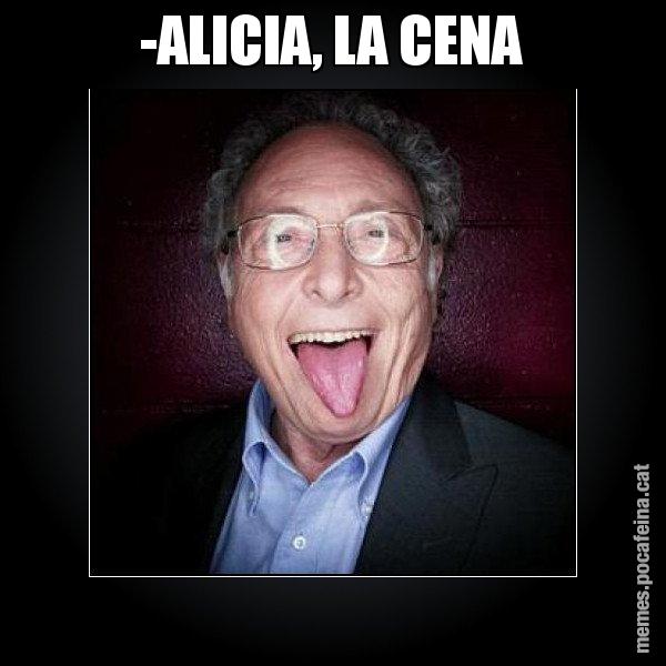 -ALICIA, LA CENA - Punset llengua