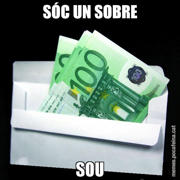SÓC UN SOBRE SOU - Sobre