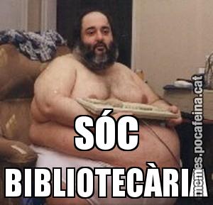 SÓC BIBLIOTECÀRIA