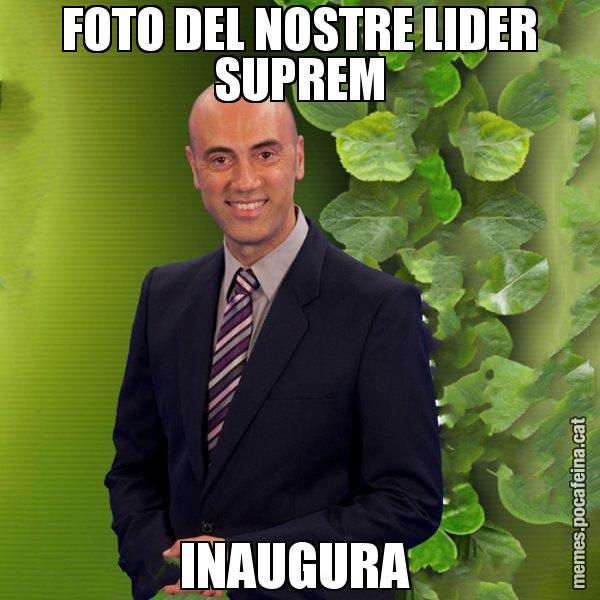 FOTO DEL NOSTRE LIDER SUPREM INAUGURA - Tomàs Molina