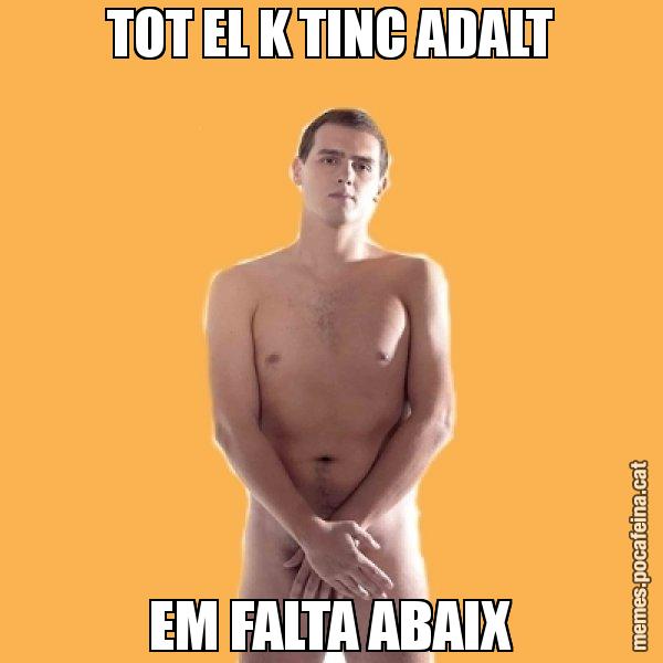 TOT EL K TINC ADALT EM FALTA ABAIX - Albert Rivera