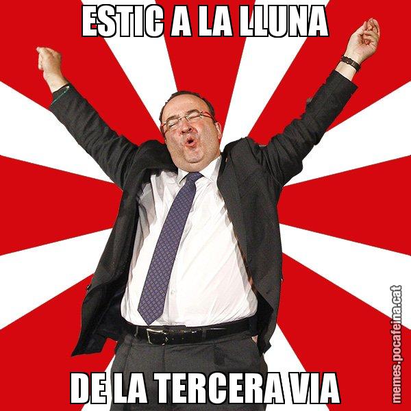 ESTIC A LA LLUNA DE LA TERCERA VIA - Miquel Iceta - 27S