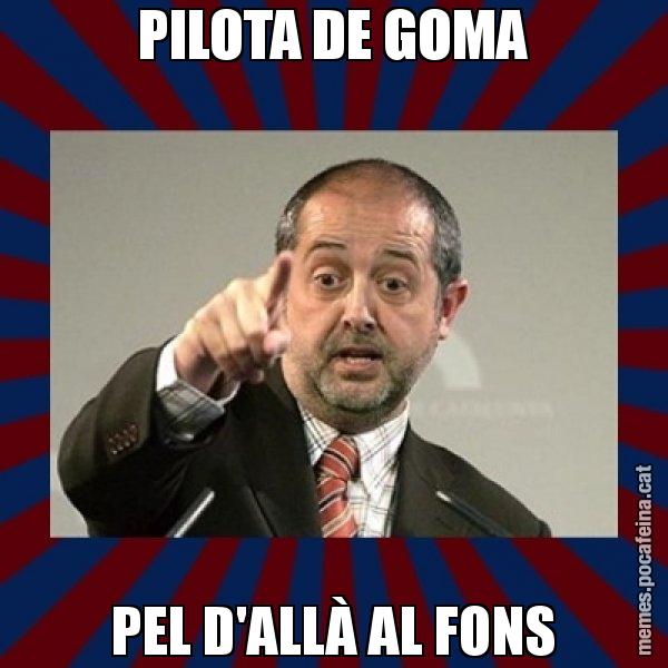 PILOTA DE GOMA PEL D'ALLÀ AL FONS - Felip Puig