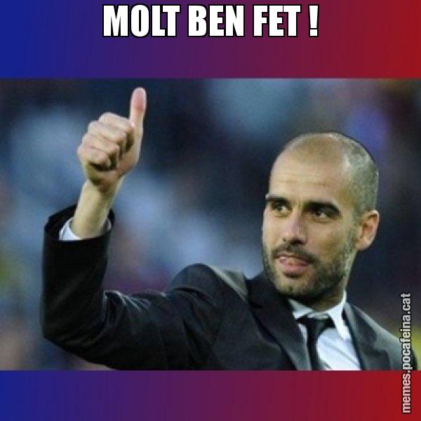 MOLT BEN FET ! - Pep Guardiola