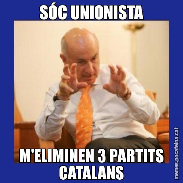 SÓC UNIONISTA M'ELIMINEN 3 PARTITS CATALANS - Duran i Lleida