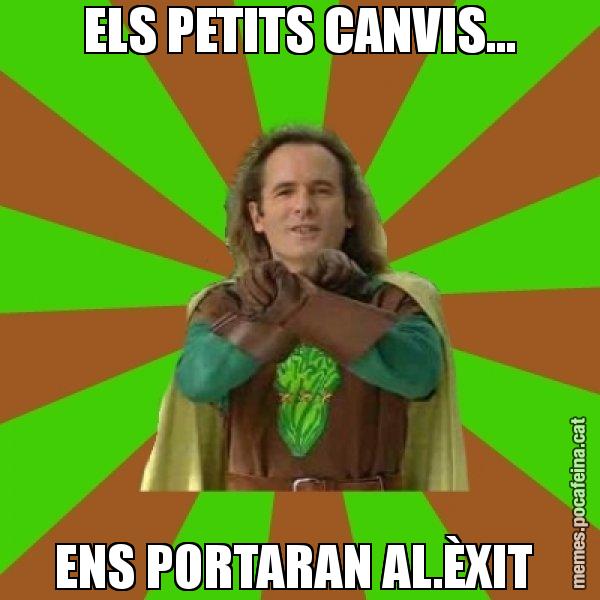 ELS PETITS CANVIS... ENS PORTARAN AL.ÈXIT - Capità Enciam