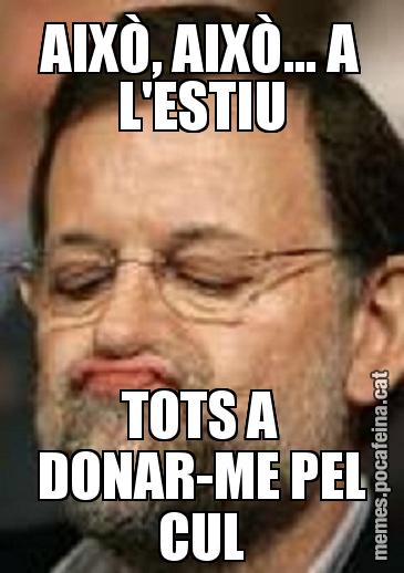 AIXÒ, AIXÒ... A L'ESTIU TOTS A DONAR-ME PEL CUL